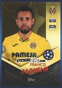 Sticker Francis Coquelin - UEFA Champions League 2021-2022 n. 437 - Topps