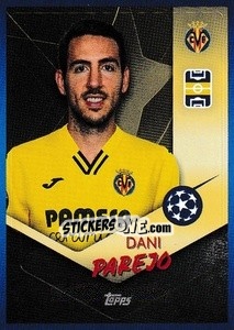 Sticker Dani Parejo - UEFA Champions League 2021-2022 n. 440 - Topps