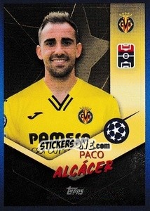 Sticker Paco Alcácer - UEFA Champions League 2021-2022 n. 443 - Topps