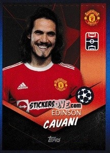 Sticker Edinson Cavani - UEFA Champions League 2021-2022 n. 459 - Topps
