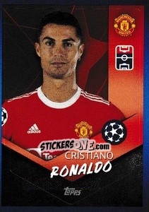Sticker Cristiano Ronaldo - UEFA Champions League 2021-2022 n. 461 - Topps