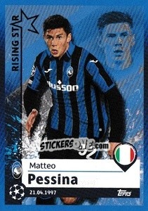 Sticker Matteo Pessina / Rising Star - UEFA Champions League 2021-2022 n. 469 - Topps