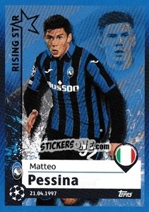 Cromo Matteo Pessina / Rising Star - UEFA Champions League 2021-2022 - Topps