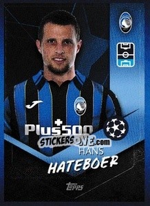 Sticker Hans Hateboer - UEFA Champions League 2021-2022 - Topps