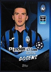 Cromo Robin Gosens - UEFA Champions League 2021-2022 - Topps