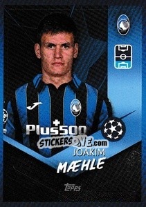 Sticker Joakim Mæhle - UEFA Champions League 2021-2022 - Topps