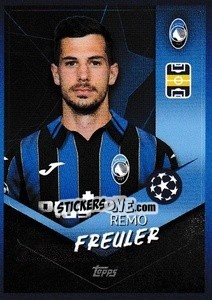 Sticker Remo Freuler - UEFA Champions League 2021-2022 - Topps