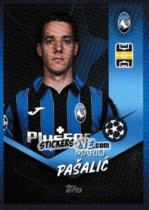 Sticker Mario Pašalic - UEFA Champions League 2021-2022 - Topps