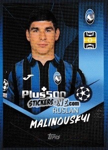 Sticker Ruslan Malinovskyi - UEFA Champions League 2021-2022 n. 477 - Topps