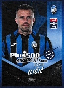 Sticker Josip Ilicic - UEFA Champions League 2021-2022 - Topps