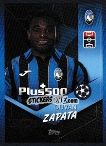 Cromo Duván Zapata - UEFA Champions League 2021-2022 - Topps