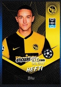 Sticker Silvan Hefti - UEFA Champions League 2021-2022 n. 485 - Topps