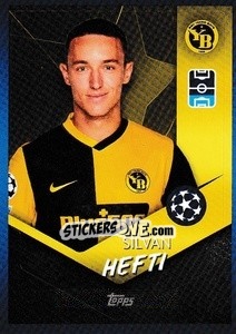 Figurina Silvan Hefti - UEFA Champions League 2021-2022 - Topps