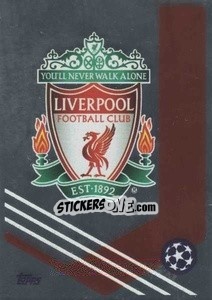 Figurina Liverpool FC Badge - UEFA Champions League 2021-2022 - Topps