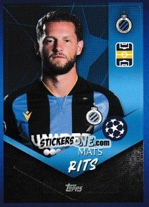 Cromo Mats Rits - UEFA Champions League 2021-2022 - Topps