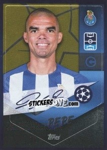 Sticker Pepe - Captain - UEFA Champions League 2021-2022 - Topps