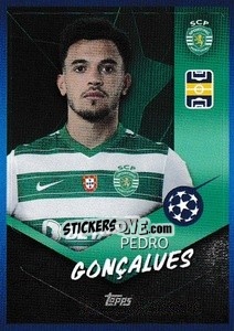 Sticker Pedro Gonzalves - UEFA Champions League 2021-2022 - Topps
