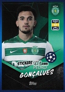 Sticker Pedro Gonzalves - UEFA Champions League 2021-2022 n. 225 - Topps