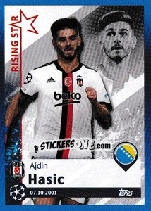 Sticker Ajdin Hasic - Rising Star - UEFA Champions League 2021-2022 n. 271 - Topps