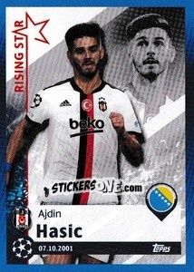 Cromo Ajdin Hasic - Rising Star - UEFA Champions League 2021-2022 - Topps