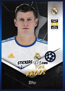 Sticker Toni Kroos - UEFA Champions League 2021-2022 - Topps