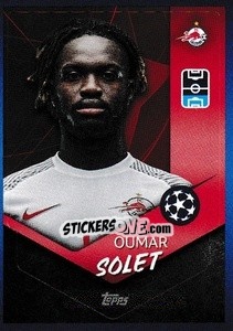 Sticker Oumar Solet - UEFA Champions League 2021-2022 - Topps