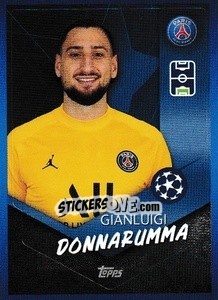 Sticker Gianluigi Donnarumma - UEFA Champions League 2021-2022 - Topps