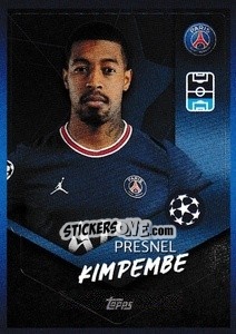 Sticker Presnel Kimpembe - UEFA Champions League 2021-2022 n. 90 - Topps