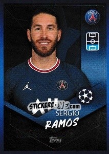 Figurina Sergio Ramos - UEFA Champions League 2021-2022 - Topps