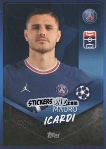 Sticker Mauro Icardi - UEFA Champions League 2021-2022 n. 100 - Topps
