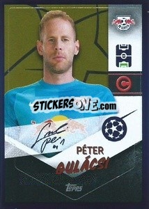 Sticker Péter Gulácsi - Captain - UEFA Champions League 2021-2022 - Topps