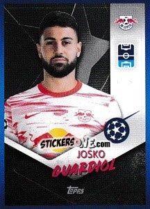 Sticker Joško Gvardiol - UEFA Champions League 2021-2022 n. 112 - Topps