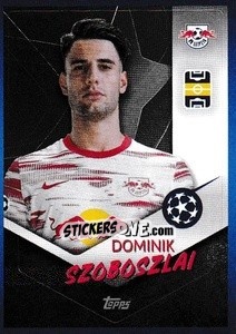 Sticker Dominik Szoboszlai - UEFA Champions League 2021-2022 - Topps