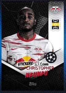 Sticker Christopher Nkunku - UEFA Champions League 2021-2022 - Topps