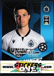 Figurina Senne Lammens - UEFA Champions League 2021-2022 - Topps