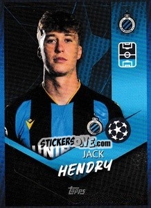 Sticker Jack Hendry - UEFA Champions League 2021-2022 n. 126 - Topps