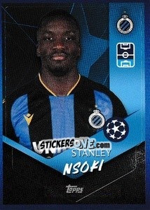 Sticker Stanley Nsoki - UEFA Champions League 2021-2022 - Topps