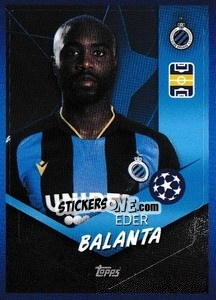 Sticker Éder Balanta - UEFA Champions League 2021-2022 n. 132 - Topps