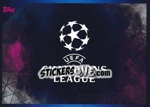 Sticker UEFA Champions League Logo - UEFA Champions League 2021-2022 - Topps