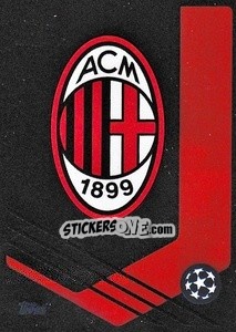 Figurina AC Milan Badge - UEFA Champions League 2021-2022 - Topps