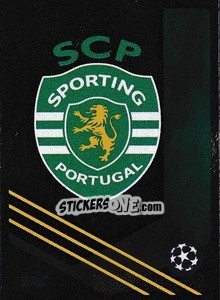 Sticker Sporting Clube de Portugal Badge - UEFA Champions League 2021-2022 n. 43 - Topps