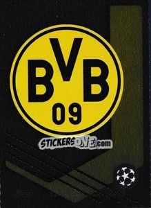 Cromo Borussia Dortmund Badge - UEFA Champions League 2021-2022 - Topps