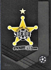 Sticker FC Sheriff Badge - UEFA Champions League 2021-2022 n. 50 - Topps