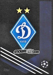 Sticker FC Dynamo Kyiv Badge - UEFA Champions League 2021-2022 n. 54 - Topps