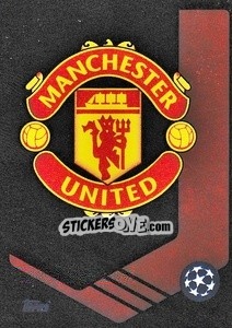Sticker Manchester United Badge - UEFA Champions League 2021-2022 n. 56 - Topps