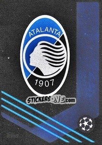 Sticker Atalanta B.C. Badge - UEFA Champions League 2021-2022 n. 57 - Topps