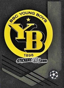 Figurina BSC Young Boys Badge - UEFA Champions League 2021-2022 n. 58 - Topps