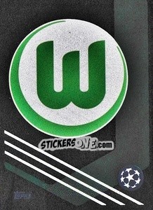 Sticker VfL Wolfsburg Badge - UEFA Champions League 2021-2022 n. 62 - Topps
