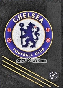 Sticker Chelsea FC Badge - UEFA Champions League 2021-2022 n. 63 - Topps