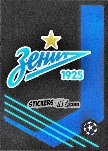 Cromo FC Zenit Badge - UEFA Champions League 2021-2022 - Topps